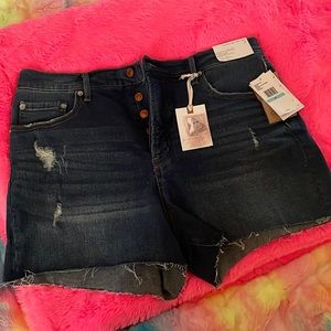 Jessica Simpson Infinite High Waist Shorts